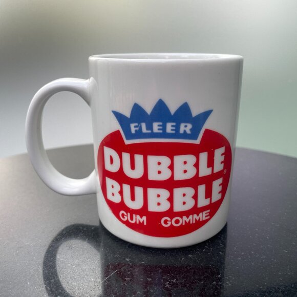 Dubble Bubble Gum Fleer Vintage Coffee Cup 3.5" - Picture 1 of 4